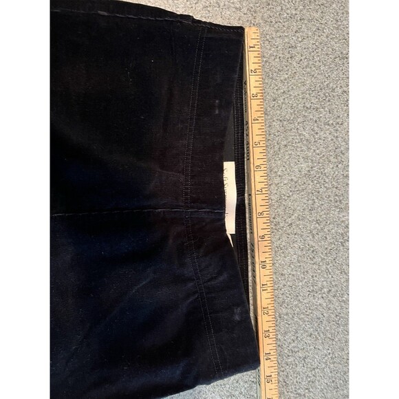 SOFT SURROUNDINGS Womens Black Corduroy Pull On Boot Cut Casual Pants Small - Picture 4 of 10